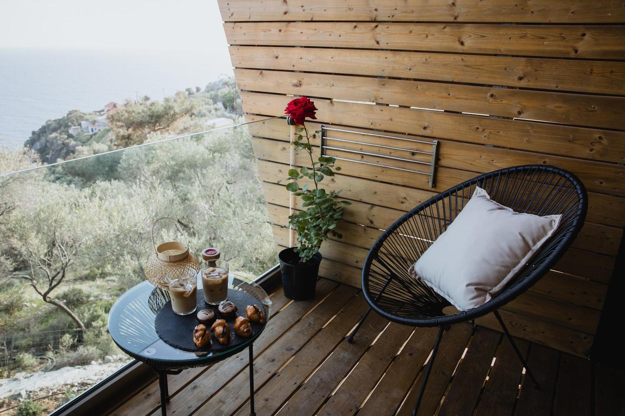 Villa Five Olive Dream Trip Plomari Esterno foto