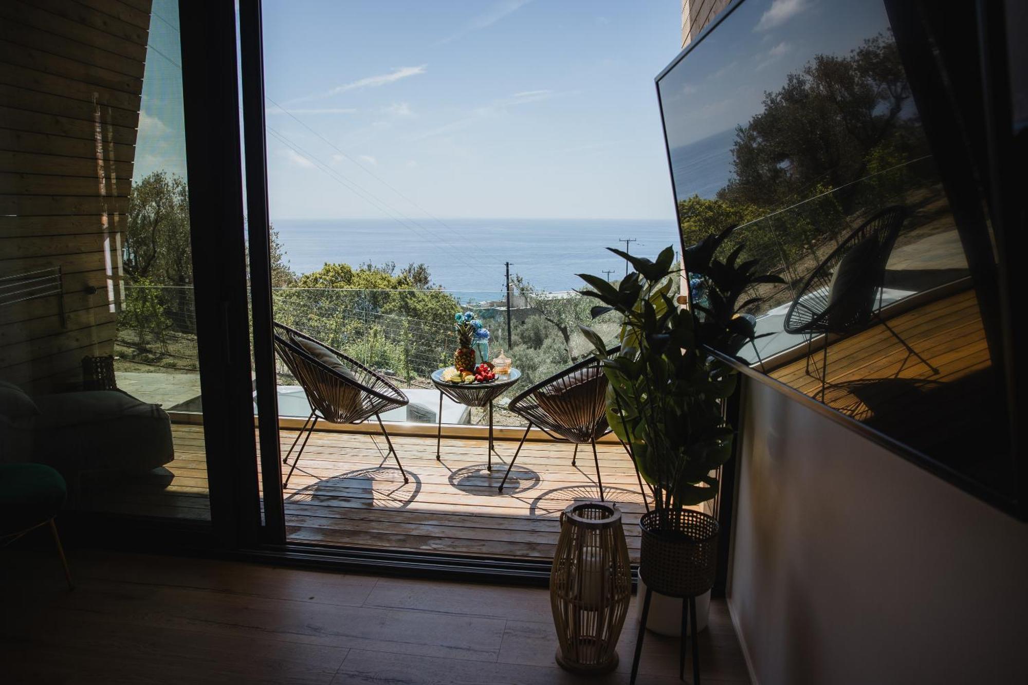 Villa Five Olive Dream Trip Plomari Esterno foto