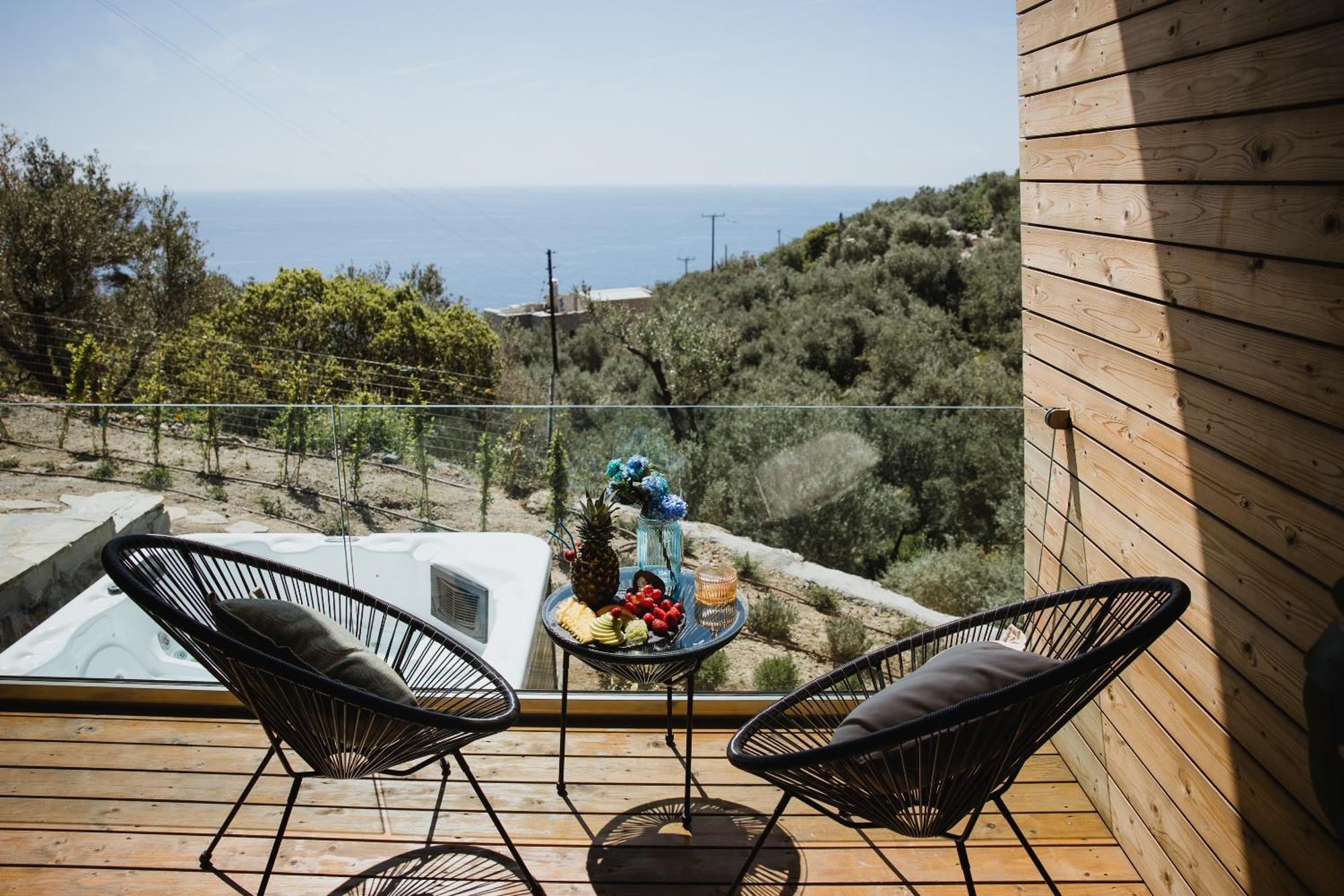 Villa Five Olive Dream Trip Plomari Esterno foto