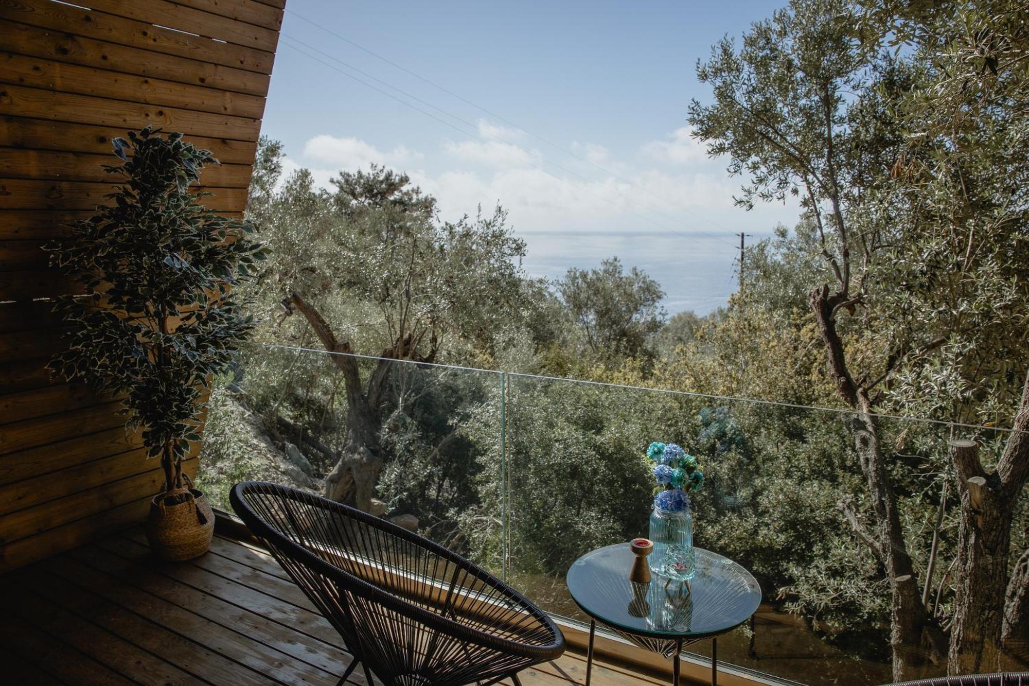 Villa Five Olive Dream Trip Plomari Esterno foto