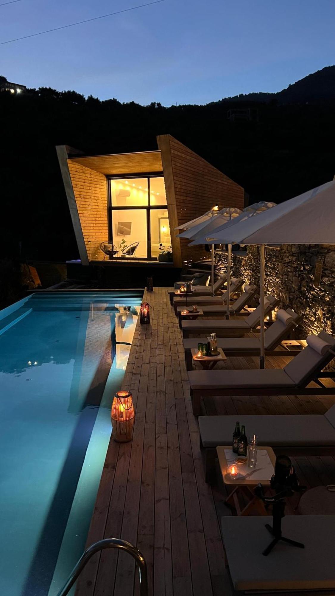Villa Five Olive Dream Trip Plomari Esterno foto