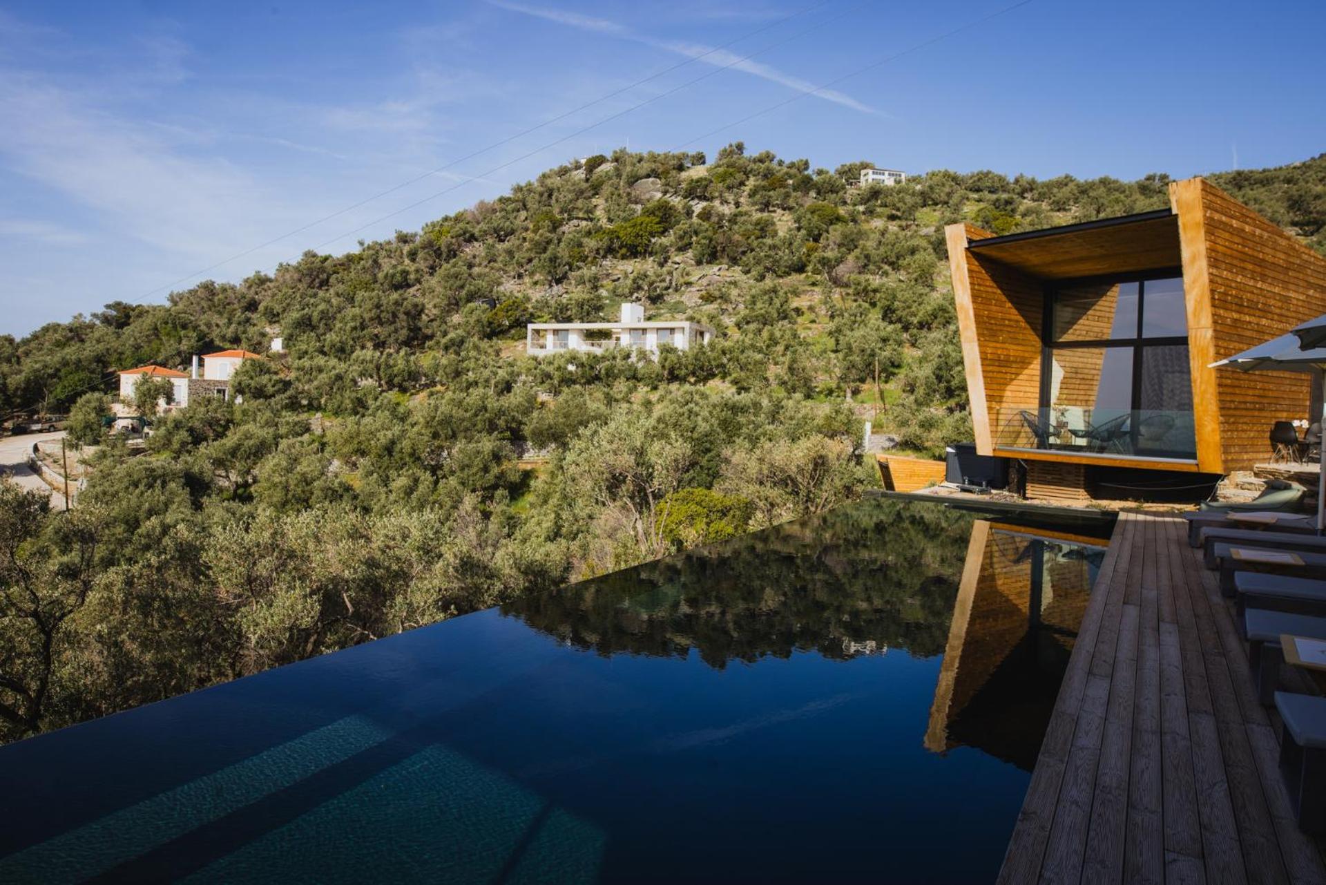 Villa Five Olive Dream Trip Plomari Esterno foto