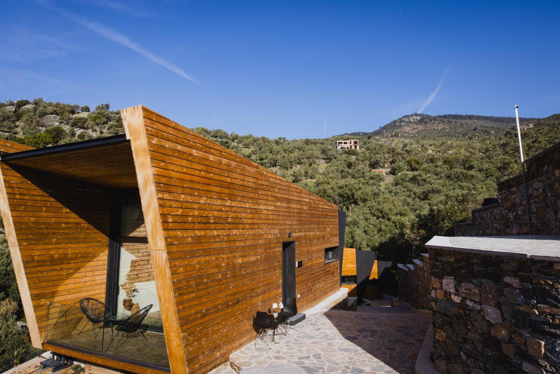Villa Five Olive Dream Trip Plomari Esterno foto