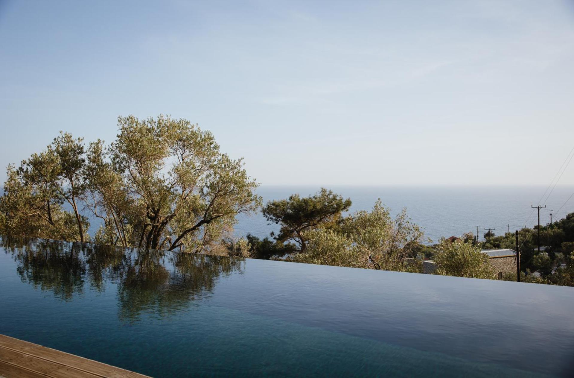 Villa Five Olive Dream Trip Plomari Esterno foto