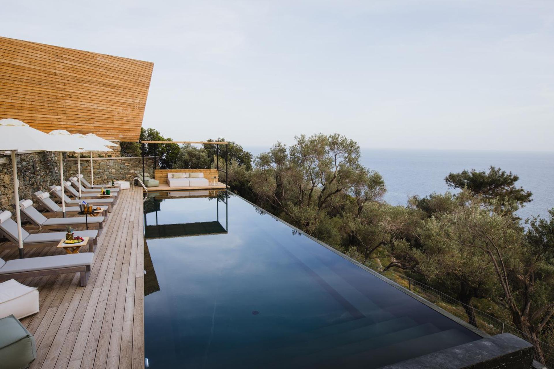 Villa Five Olive Dream Trip Plomari Esterno foto