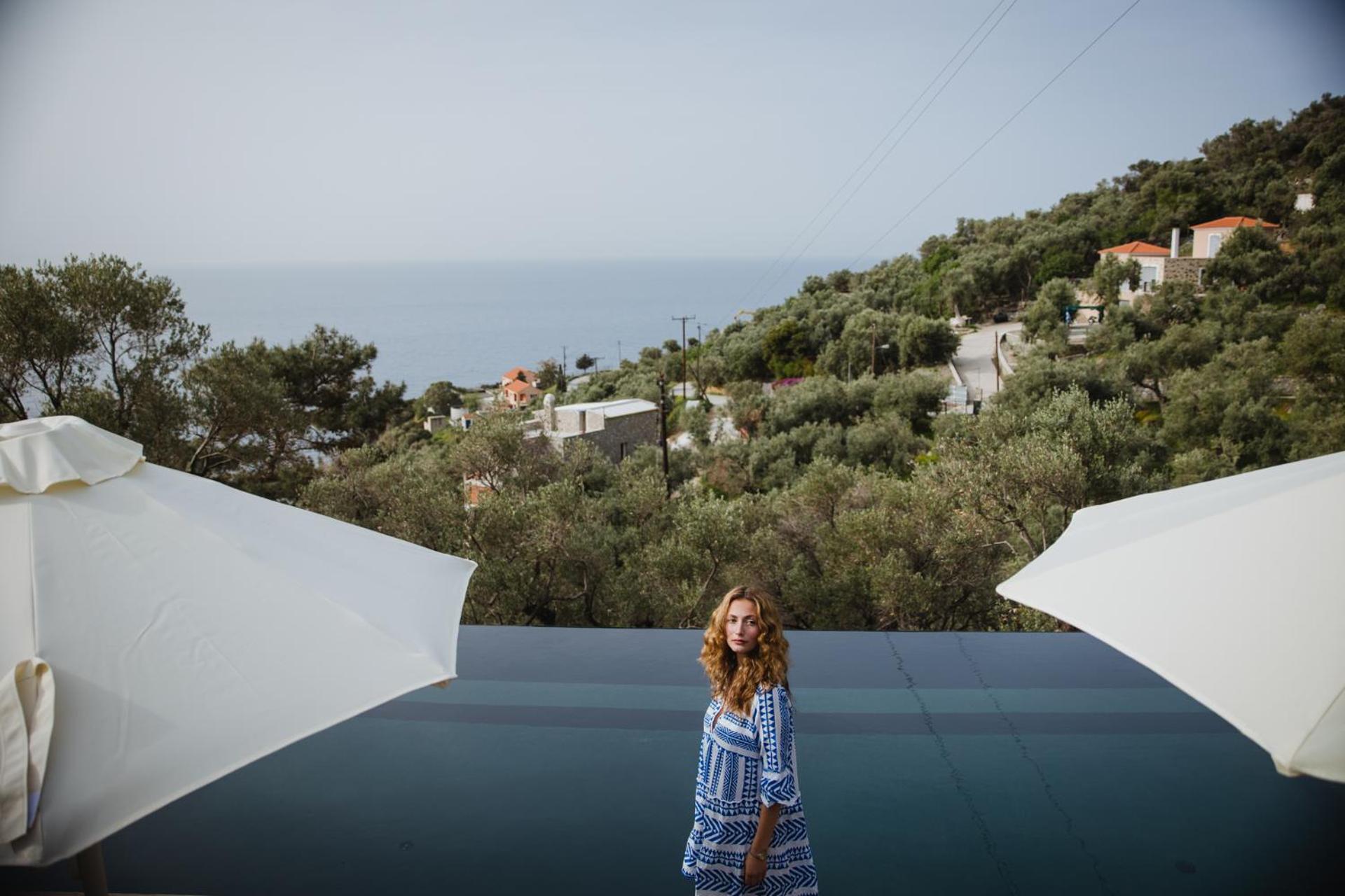 Villa Five Olive Dream Trip Plomari Esterno foto