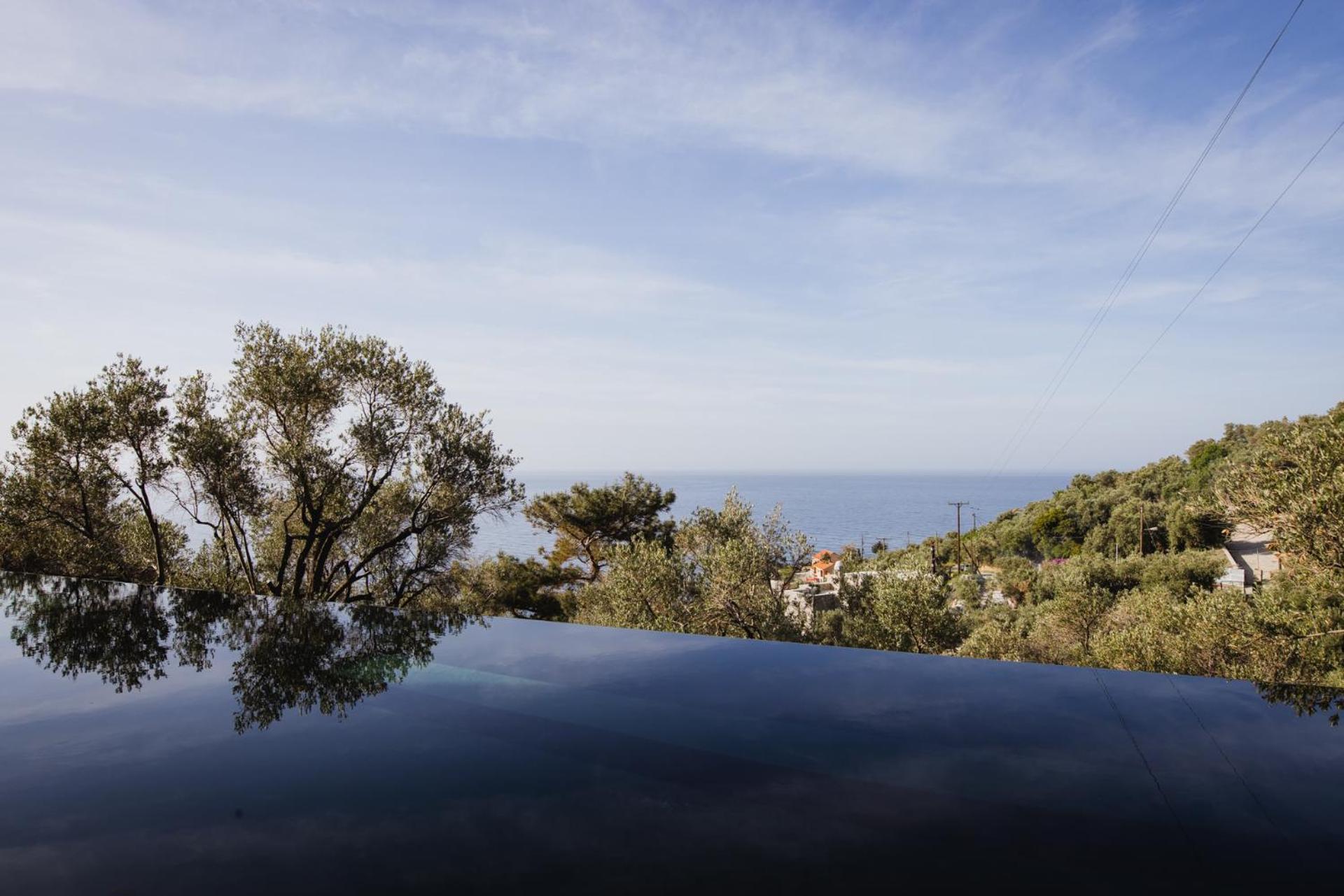 Villa Five Olive Dream Trip Plomari Esterno foto