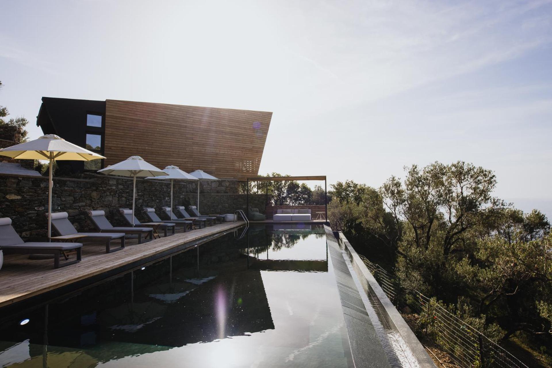 Villa Five Olive Dream Trip Plomari Esterno foto