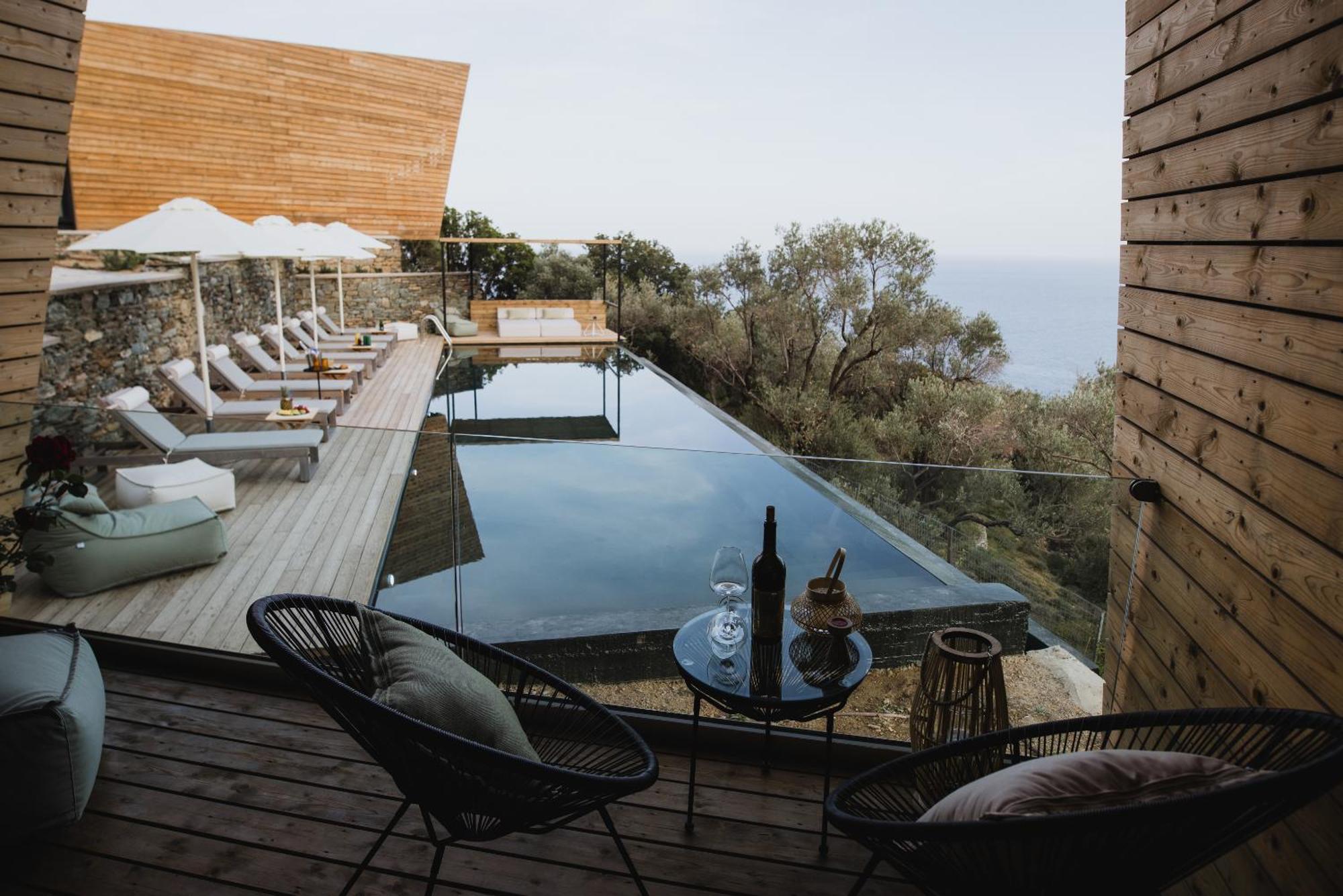 Villa Five Olive Dream Trip Plomari Camera foto